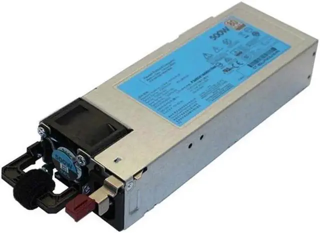 Main image of 723594-001 754377-001 720478-B21 500W Power Supply For DL360 DL380 ML350 Gen9 80Plus Platinum Hot Plug