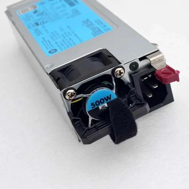 Alt view image 2 of 3 - 723594-001 754377-001 720478-B21 500W Power Supply For Proliant DL360 DL380 ML350 Gen9 80Plus Platinum Hot Plug