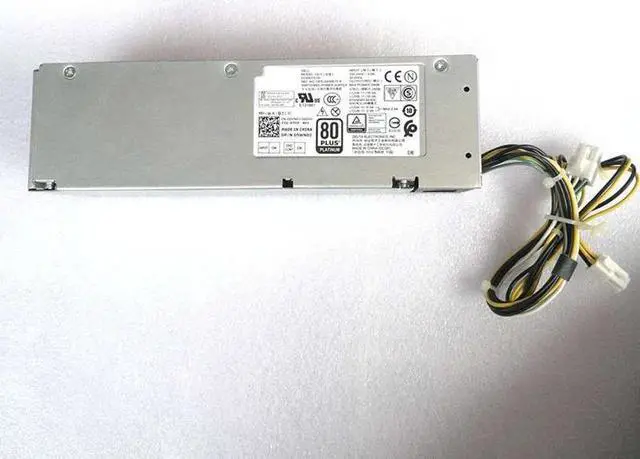 Alt view image 3 of 6 - 240W Power Supply For Inspiron 3250 3650 3656 Optiplex 3040 3046 5040 7040 Vostro 3250 3650 3653 H62JR 0M2WH 3RK5T