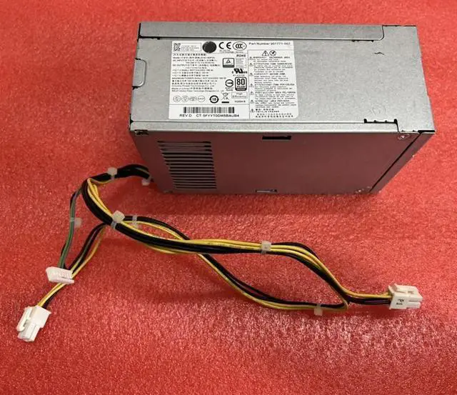 Alt view image 4 of 6 - D16-180P3A D16-180P1A D16-180P2A For Prodesk 400 G4 600 800 280 G3 MT Desktop 180W Power Supply PSU