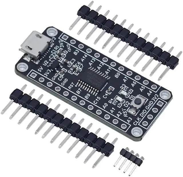 Alt view image 2 of 5 - STM32G030C8T6 STM32G030F6P6 mini system development board for STM32G030 STM32 microcontroller core learning(STM32G030C8T6)