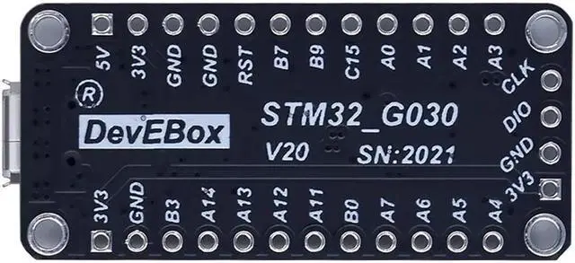 Alt view image 5 of 5 - STM32G030C8T6 STM32G030F6P6 mini system development board for STM32G030 STM32 microcontroller core learning(STM32G030C8T6)