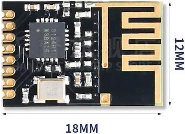 Alt view image 3 of 3 - Mini NF-03 SI24R1 Wireless Remote Control SPI Transmission Module Power Enhanced Edition