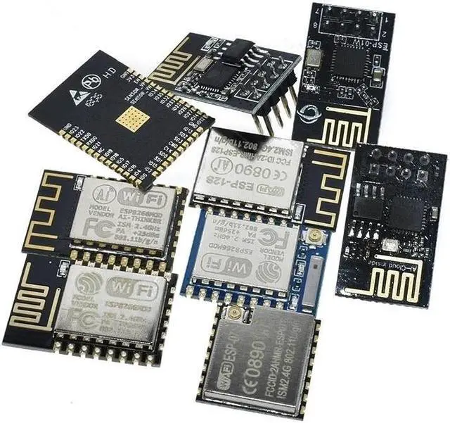 Alt view image 3 of 6 - ESP8266 series wireless modules ESP-12F, ESP-01, ESP-07, ESP-12S, W600, ESP32 wireless transceivers(ESP-01S)