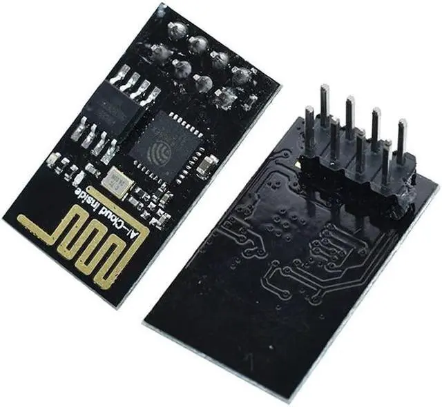 Main image of ESP-01 WiFi model ESP8266 series, improved version ESP-01S, guaranteed authenticity, Internet of Things, Ardui badge(ESP01)