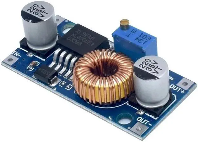 Main image of Power module XL4005 DSN5000 surpasses LM2596 DC-DC, adjustable reducer, 5A, 75W, high current, high power