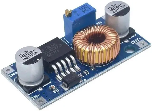 Alt view image 3 of 5 - Power module XL4005 DSN5000 surpasses LM2596 DC-DC, adjustable reducer, 5A, 75W, high current, high power