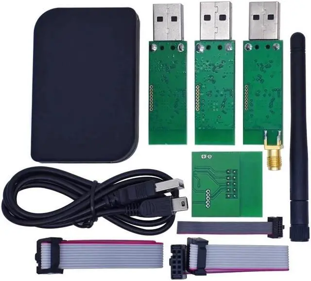 Alt view image 5 of 6 - CC2531 Zigbee emulator, CC debugger, USB programmer, CC2540, CC2531, with antenna, bluetooth, connector, download cable