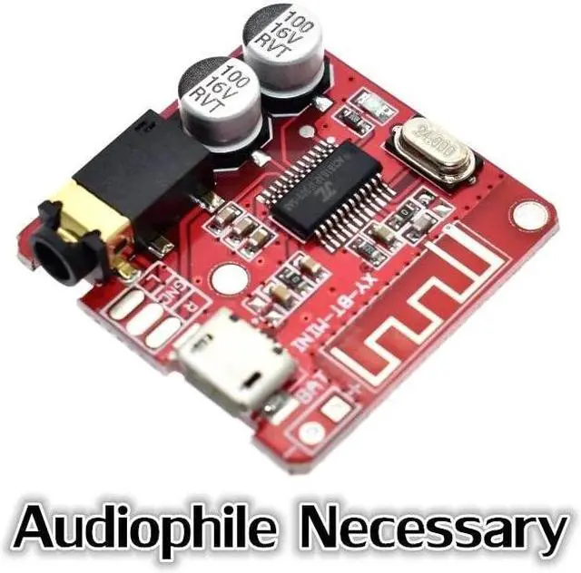 Alt view image 2 of 6 - Bluetooth 4.1 MP3 audio receiving board, lossless decoding board, wireless stereo music module