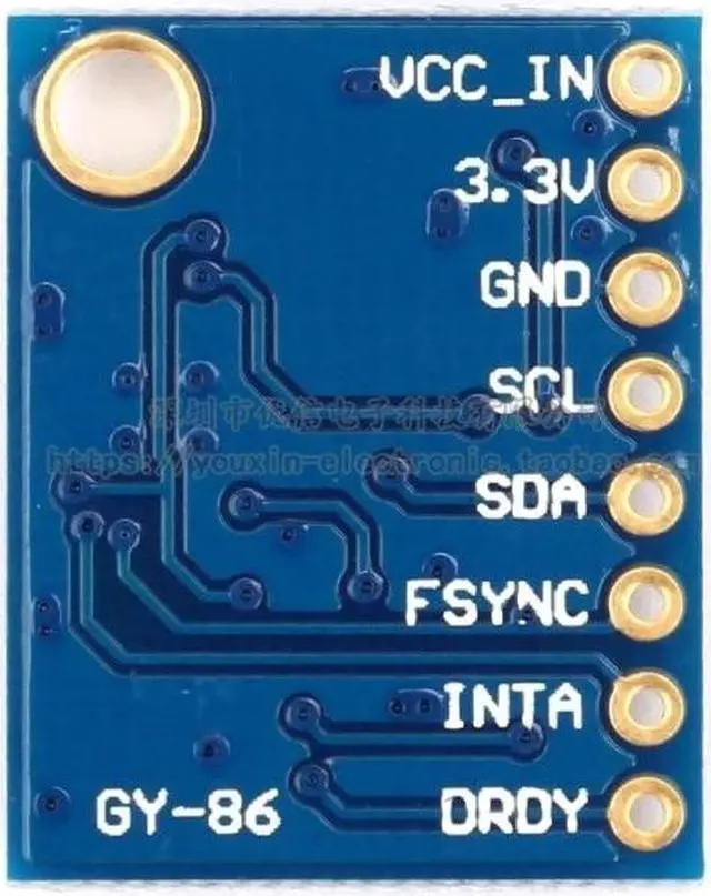 Alt view image 2 of 3 - GY-86 10DOF MS5611 HMC5883L MPU6050 Flight control MWC module