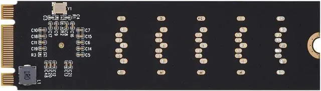 Alt view image 5 of 6 - M.2 NGFF SATA to 5-port SATA3 expansion card JMB575 main control chip