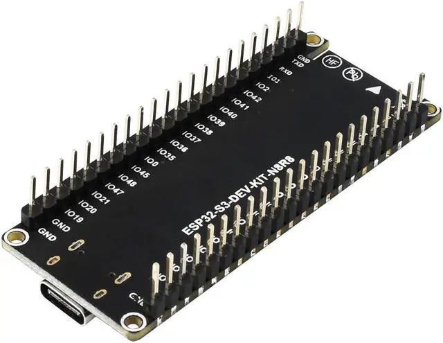 Alt view image 4 of 6 - ESP32-S3 microcontroller, 2.4GHz Wi Fi development board, 240MHz dual core processor ESP32-S3-WROOM-1-N8R8 module(S3-DEV-KIT-N8R8)