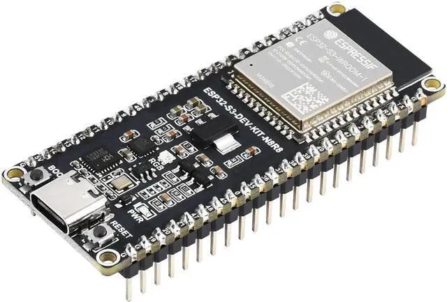 Alt view image 6 of 6 - ESP32-S3 microcontroller, 2.4GHz Wi Fi development board, 240MHz dual core processor ESP32-S3-WROOM-1-N8R8 module(S3-DEV-KIT-N8R8)