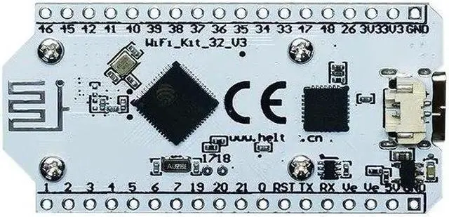 Alt view image 3 of 5 - WiFi Kit 32 Compatible with Arduino iot development board ESP32 chip Bluetooth OLED screen