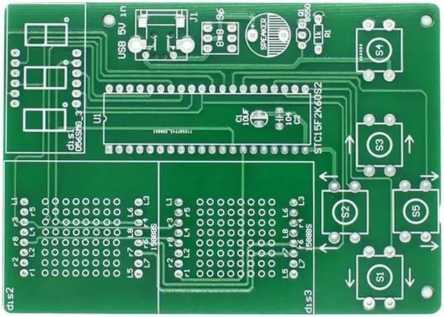 Alt view image 2 of 5 - DIY game board kit, microcontroller 51 chip, retro electronic welding exercise table, small manufacturer, student laboratory