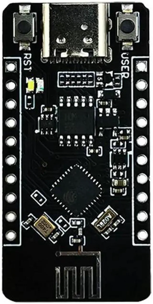 Main image of ESP32-C3 is a development board based on the ESP32-C3FN4 chip
