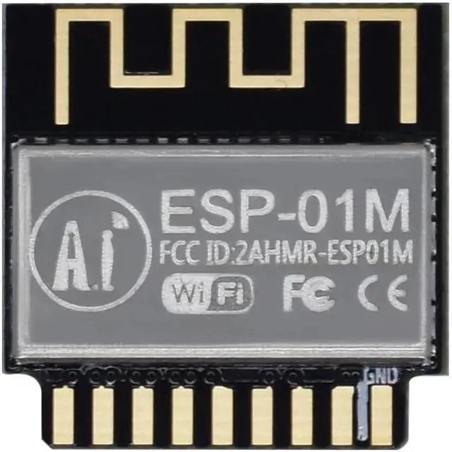 Alt view image 2 of 6 - Wireless module ESP8285, wireless transmission control module WIFI, development board, ESP-01F, ESP-01M, ESP-01E, M3