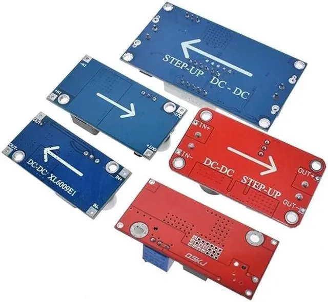 Alt view image 3 of 6 - XL6009 4A Boost Converter Step Up Adjustable 15W 5-32V to 5-50V DC-DC Power Supply Module High Performance Low Ripple(XL6009 With display)
