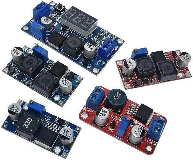 Alt view image 6 of 6 - XL6009 4A Boost Converter Step Up Adjustable 15W 5-32V to 5-50V DC-DC Power Supply Module High Performance Low Ripple(XL6009 With display)