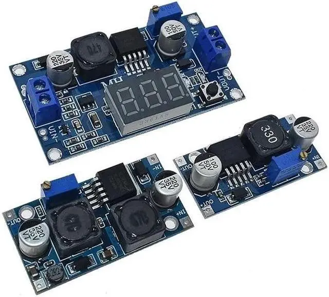 Alt view image 4 of 6 - XL6009 4A Boost Converter Step Up Adjustable 15W 5-32V to 5-50V DC-DC Power Supply Module High Performance Low Ripple(XL6009 With display)