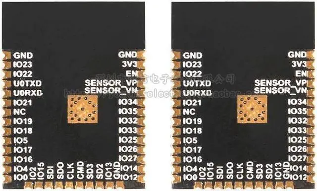 Alt view image 2 of 6 - ESP32-SL/WiFi module antenna version ESP32 serial port to WiFi wireless transparent transmission WiFi+Bluetooth module(ESP32 SL)