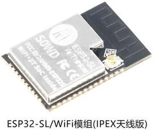 Alt view image 6 of 6 - ESP32-SL/WiFi module antenna version ESP32 serial port to WiFi wireless transparent transmission WiFi+Bluetooth module(ESP32 SL)