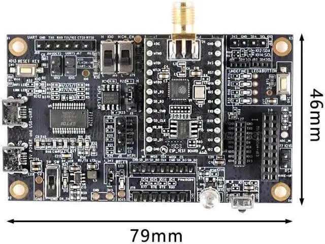 Alt view image 2 of 3 - ESP-LAUNCHER development board, ESP8266EX chip and test module