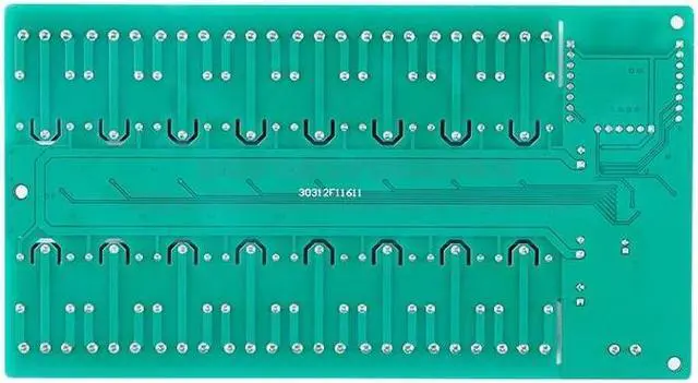 Alt view image 2 of 3 - ESP8266WIFI 16-channel 24V relay module ESP12F development board secondary development DC24V power supply