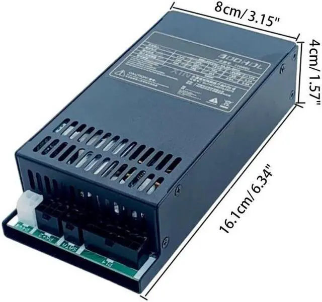 Alt view image 5 of 6 - 600W ATX PSU MINI 1U FLEX ITX Mini PC Power Supply Full Modular FLEX 1U Power Supply For Server Pose Machine 110V