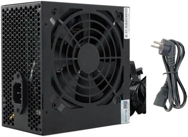 Main image of Gaming PC Power Supply Rated-250W Mine PSU 24Pin ATX 12V Full Modular Miner Desktop Computer Power Source US plug
