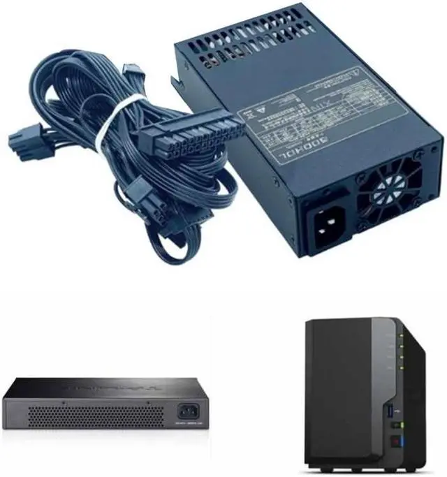 Alt view image 3 of 6 - Flex 500W PSU 500W ATX Flex Full Module Power Supply Small 1U (Flex ITX) Computer Chassis for Case Power POS Machine