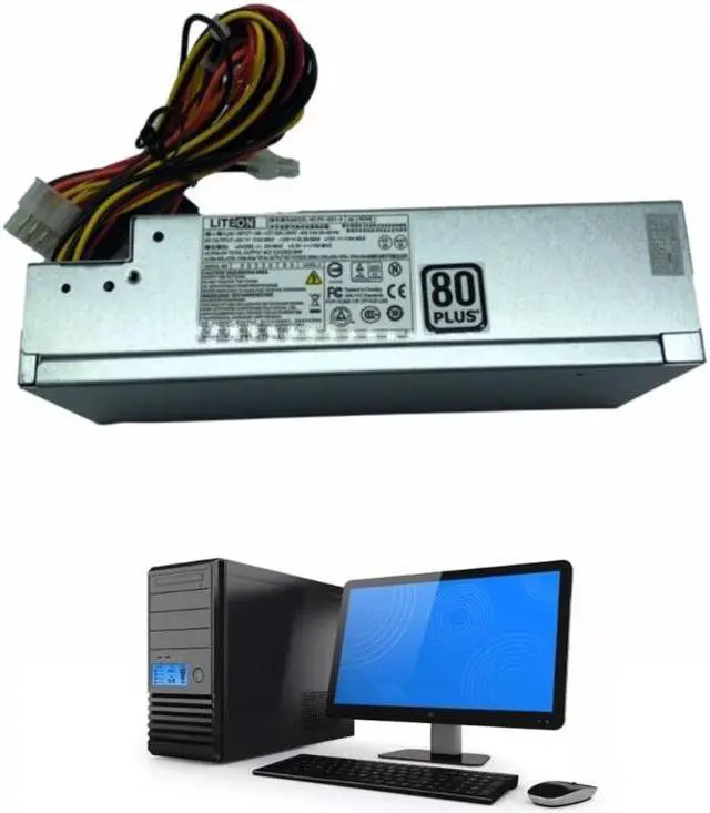 Alt view image 3 of 6 - Power Supply Adapter For D-ell INSPIRON 3647 660S V270S D06S PS-5221-06 CPB09-D220R PS-5221-9 Chassis Power Supply