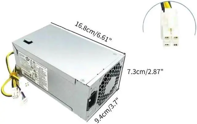 Alt view image 6 of 6 - D16-180P1A 180W 100-240V Power Supply Model PSU Replacement for h-p 280 282 288 Pro 480 G4 MT