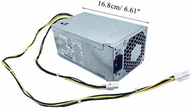 Alt view image 6 of 6 - 4Pin + 7Pin 180W PSU Replacement Power Supply 100-240V 50 60hz for HP 600 800 G3 G4 D16-180P2A 901771-002 901772-003