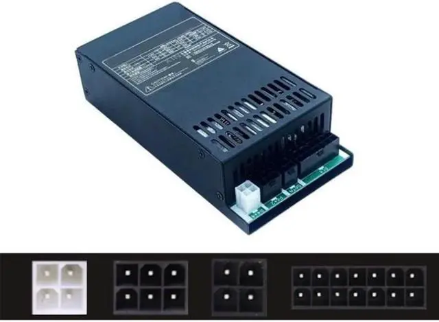 Alt view image 5 of 6 - MINI PSU FLEX Computer Power Supply 1U 400W Small Desktop PC Cash Register Power Low-power Equipment FLEX ITX 400w