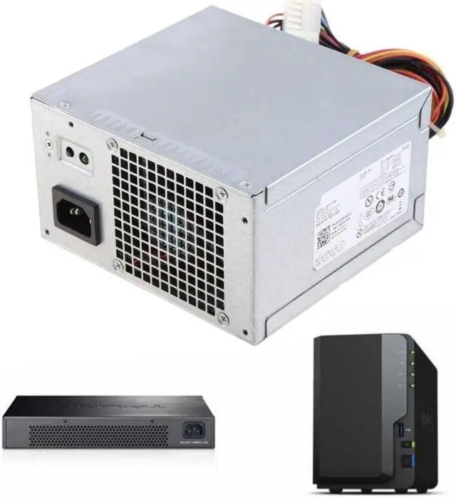 Alt view image 3 of 6 - 300W Desktop Power Supply Adapter HU300PM-00 For OptiPlex 390 790 990MT 3010 7010 9010MT L300PM-00 B300NM-00 H300PM-00