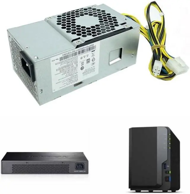 Alt view image 3 of 6 - Desktop PSU Chassis Power Supply 180W TFX+10 Pin Server Power HK280-72PP HK310-72PP PA-2181-2 PCE025 Universal for Case