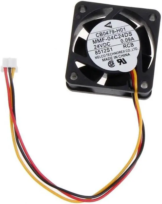 Alt view image 3 of 6 - CB0479-H01 MMF-04C24DS RCB 4cm Special Fan for original FANUC System 24V 0.09A 4015 Cooling Fan