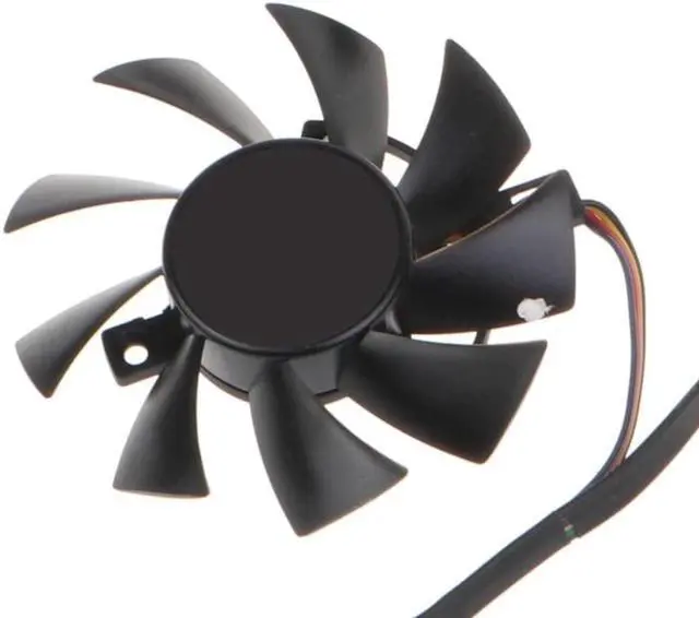 Alt view image 3 of 6 - 75mm 7Pin Cooling Fan PLA08015S12HH 0.5A 12V GPU Fan For ASUS TUF RX5700XT 5700 GTX1660 Graphics Card Fan Replacement