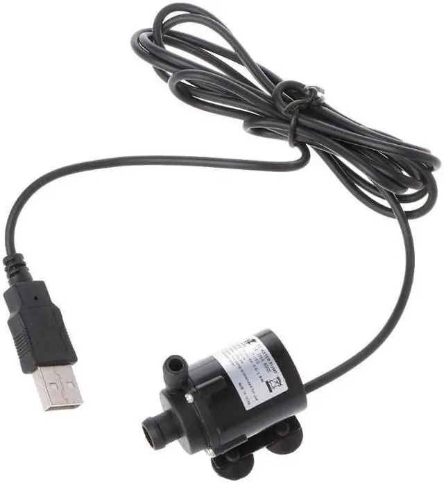 Alt view image 3 of 6 - Mini USB DC5V Brushless Submersible Motor Water Pump For PC Water Cooling System