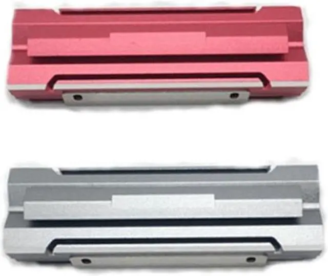 Alt view image 4 of 6 - Heatsink Aluminum for M.2 Cooling Cooler Heat Sink Heat Thermal Pad for M.2 NVME PCIE 2280 SSD Hard Drive Disk Radiator (Black)