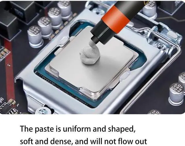 Alt view image 3 of 6 - MT9 Cooling Master Silicone Paste CPU Paste Thermal Compound Heatsink Cooling Grease Very High Thermal Conductivity(4NB1400793-2)