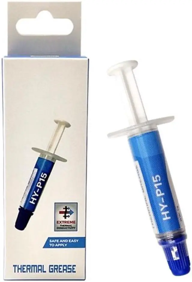 Main image of HY P15 1g/2g Silicone Heatsink Grease Thermal Compound Paste 15.2-W High Conductive For CPU GPU Chipset Notebook Cooling(1G)