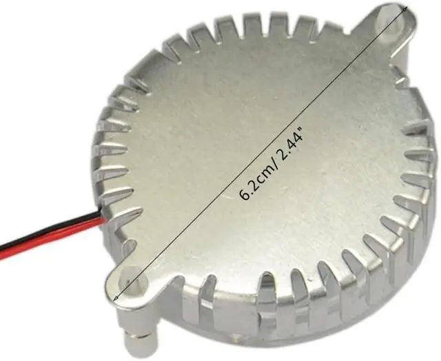 Alt view image 6 of 6 - CPU Graphics Heatsink Cooling With Fan 12V Radiator Cooler Heat Sink Long-term Use High Speed Fan Easy to Install