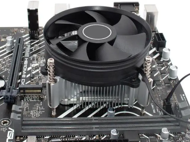 Alt view image 3 of 6 - CPU Cooler Fan 9cm CPU Heatsink 2000RPM Cooling Radiator for LGA 115X 1200 1700 1356 1150 1151 1155 1156 1200 1700