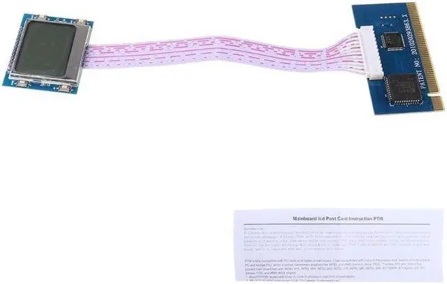 Main image of PCI Motherboard Diagnostic Tester Analyzer LCD Post Test Card For Desktop Laptop