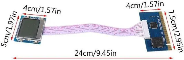 Alt view image 6 of 6 - PCI Motherboard Diagnostic Tester Analyzer LCD Post Test Card For Desktop Laptop