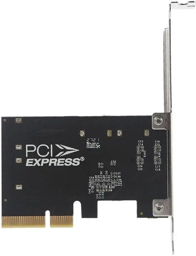 Alt view image 2 of 6 - D7YC PCI-E 4X to 4-Port 2x SATA 3.0 Expansion Card Computer Desktop Solid State Mechanical Hard Drive Card Supports