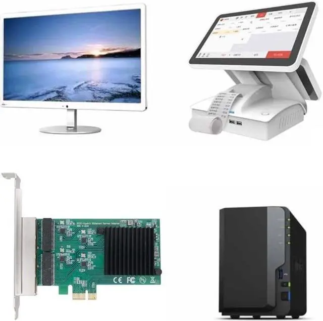 Alt view image 6 of 6 - 4-Port 2500Mbps PCI-E Card Gigabit Network Card RTL8111H RJ45 Game Network Card Wire PCIE 2500Mbps LAN Adapter Card