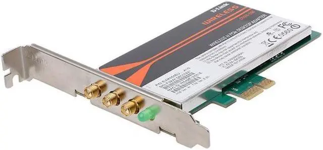 Alt view image 4 of 6 - D7YC DWA-556 Wireless Xtreme N PCI-E Desktop Adapter WiFi Card Low Profile